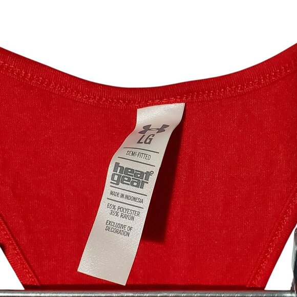 NCAA Cincinnati Bearcats Racerback Tank Top Women's L NWT Red Heat-Gear - Picture 4 of 5